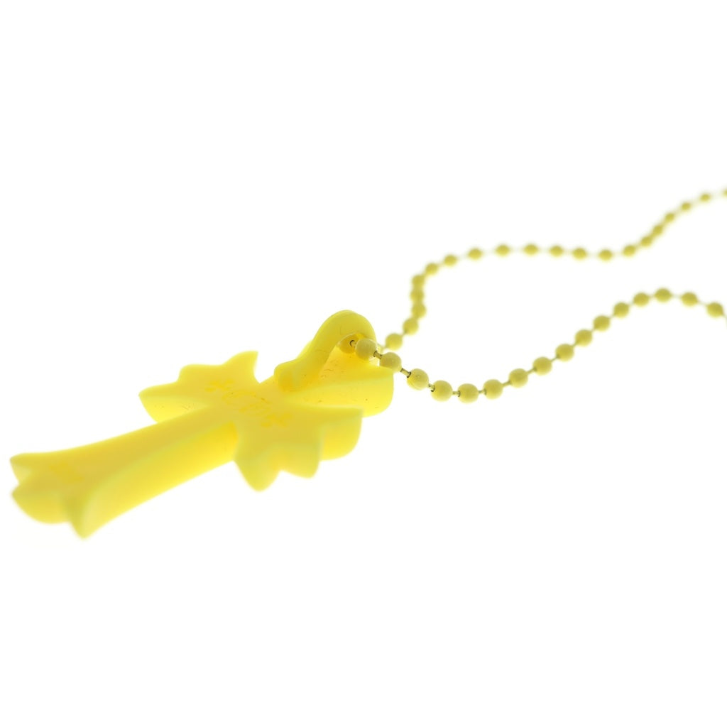 CHROME HEARTS(クロムハーツ) RUBBER CH CRS SML スモールCHクロス ラバーネックレス シリコン イエロー