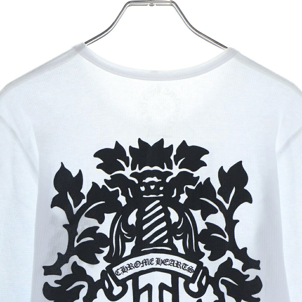 CHROME HEARTS(クロムハーツ) Thermal L S ヴァインダガープリントサーマル長袖カットソー ホワイト