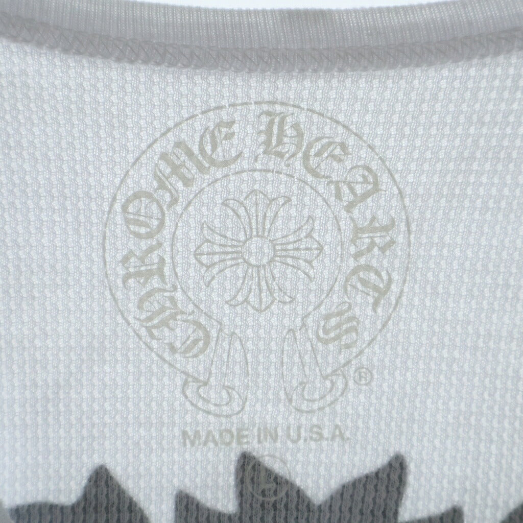 CHROME HEARTS(クロムハーツ) Thermal L S ヴァインダガープリントサーマル長袖カットソー ホワイト