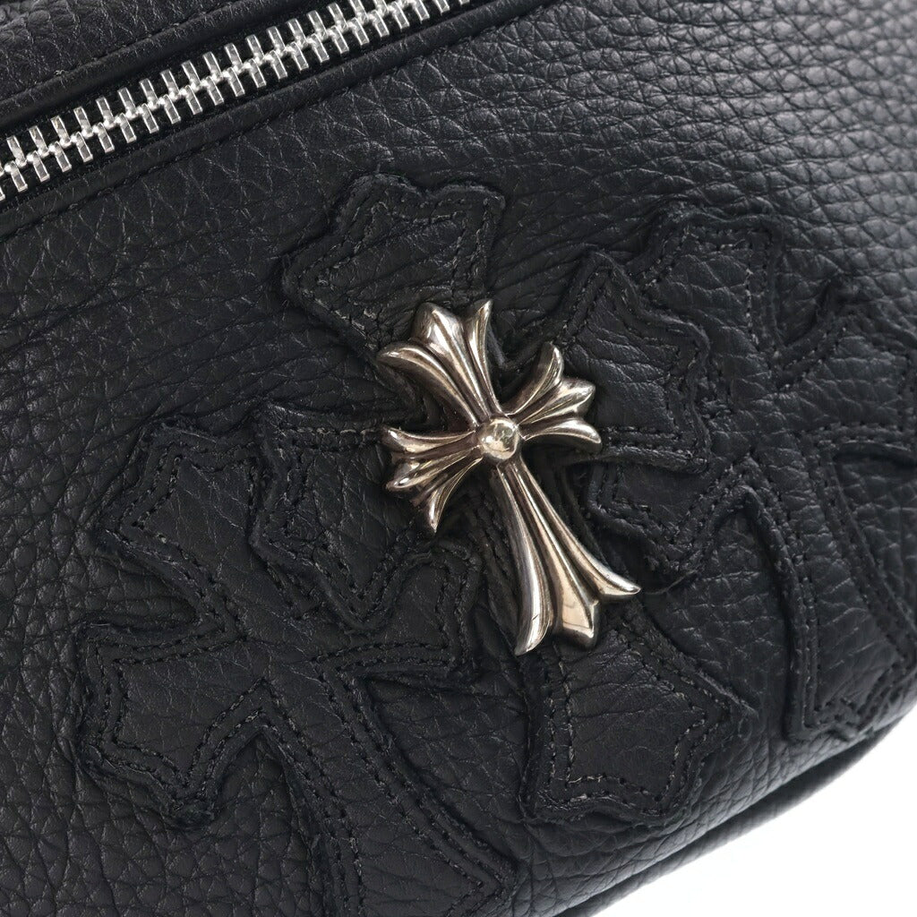 CHROME HEARTS(クロムハーツ) #3 SNAT PACK/スナットパック レザーショルダーバッグ