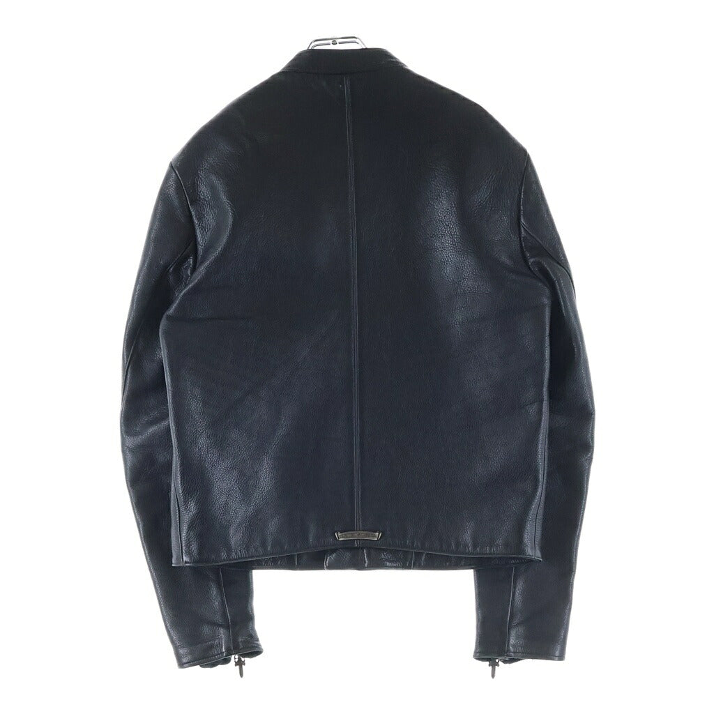 CHROME HEARTS(クロムハーツ) RACING2 レーシング2 ダガージップシングルライダースレザージャケット ブラック