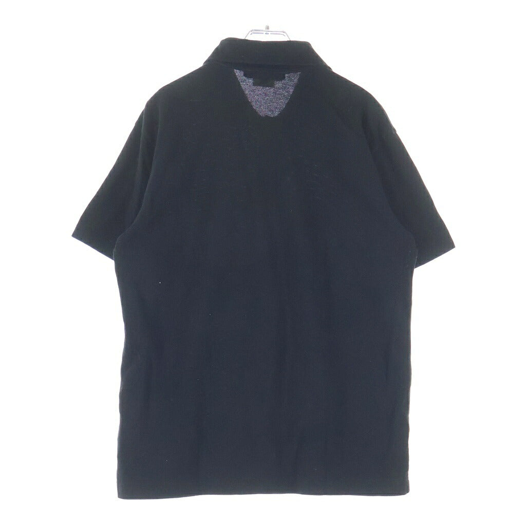 COMME des GARCONS HOMME DEUX(コムデギャルソン オムドゥ) 26SS 半袖切り替えポロシャツ DP-T014 グレー/ブラック