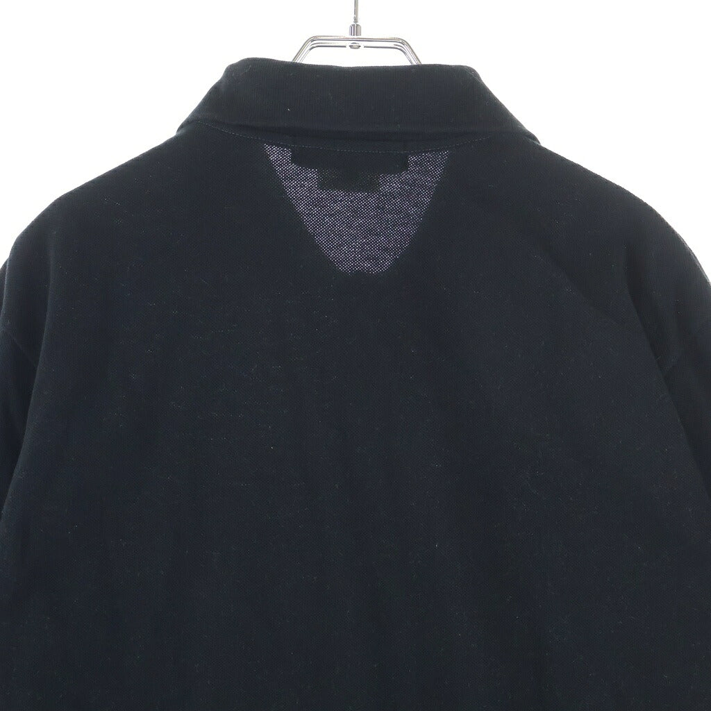 COMME des GARCONS HOMME DEUX(コムデギャルソン オムドゥ) 26SS 半袖切り替えポロシャツ DP-T014 グレー/ブラック