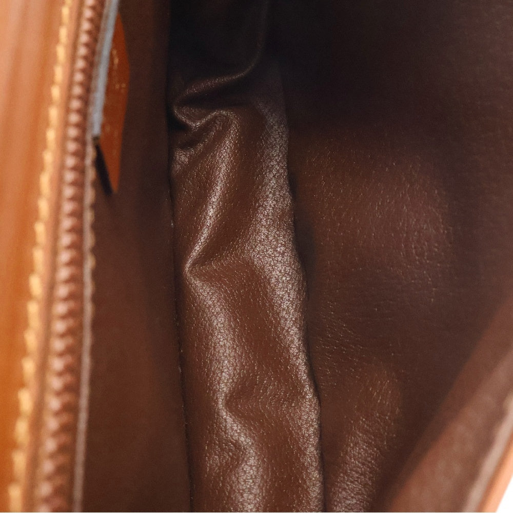 CELINE(セリーヌ) オールドセリーヌ ショルダーバッグ ブラウン レザー キャメル 斜め掛けバッグ ヴィンテージ