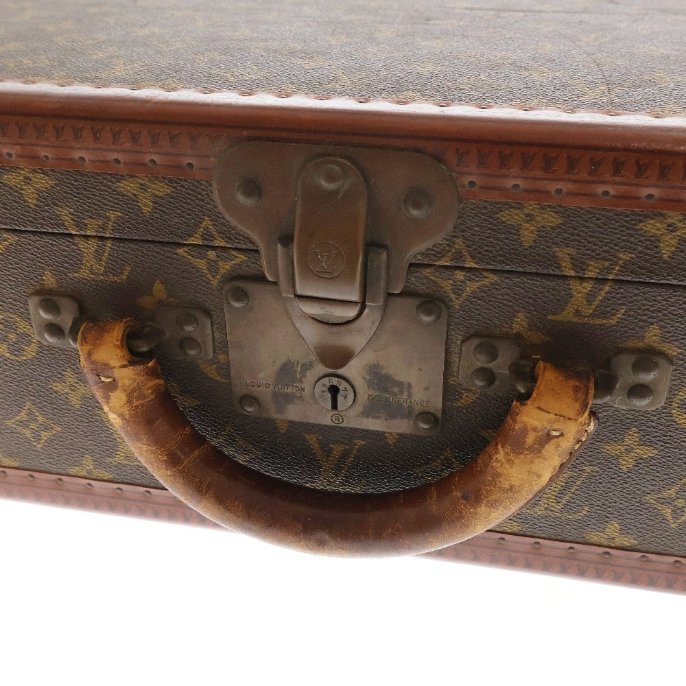LOUIS VUITTON(ルイヴィトン) モノグラム アルゼール60 トランク バッグ PVCコーティングキャンバス ブラウン