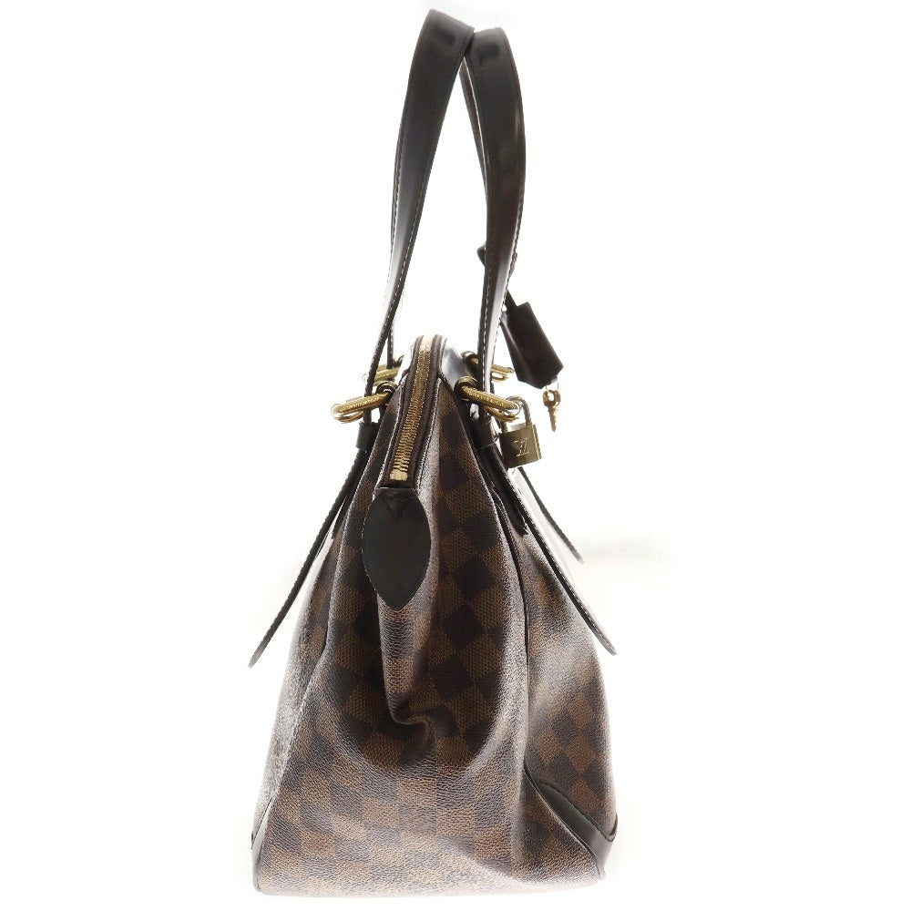 LOUIS VUITTON(ルイヴィトン) ダミエエベヌ ヴェローナPM ハンドバック トートバッグ ブラウン PVCレザー N41117