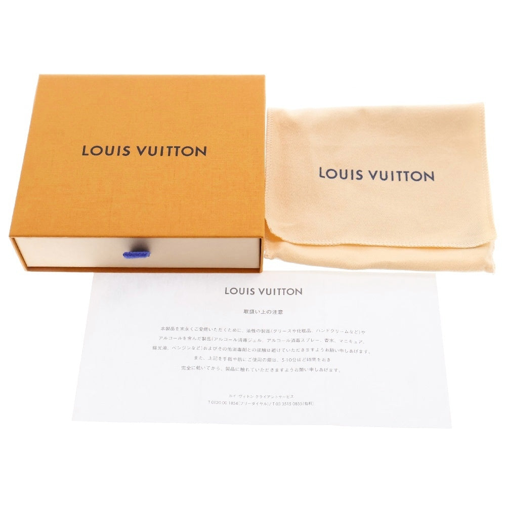 LOUIS VUITTON(ルイヴィトン) モノグラム アンプラント ポルトフォイユ ヴィクトリーヌ レザー コンパクトウォレット 三つ折り財布 ブラック M80968