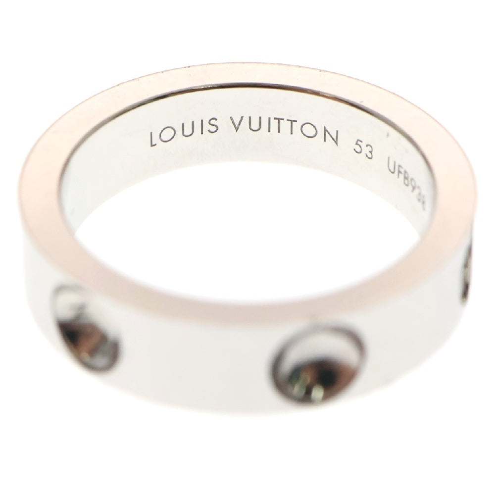 LOUIS VUITTON(ルイヴィトン) 750WG プティット バーグ アンプラントリング ホワイトゴールド シルバー