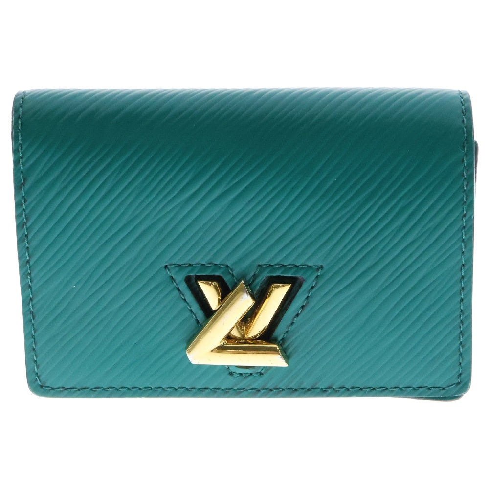 LOUIS VUITTON(ルイヴィトン) エピ ツイスト・ミュルティカルト カードケース グリーン×ブルー ゴールド金具 M68757