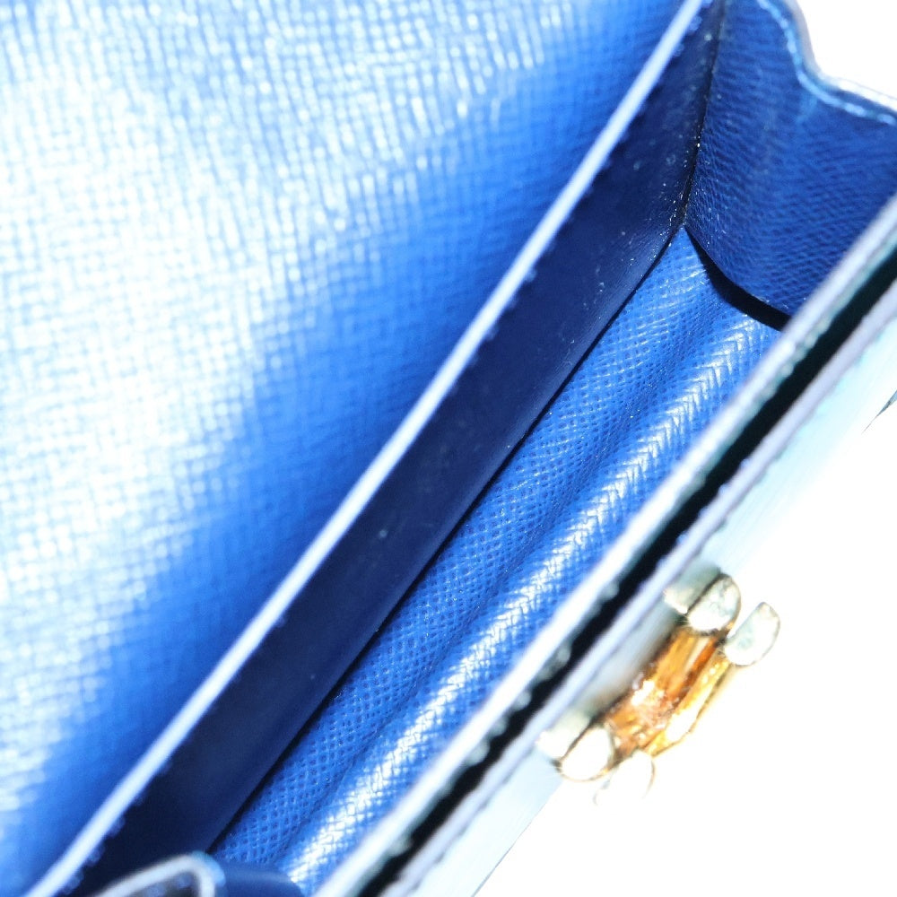 LOUIS VUITTON(ルイヴィトン) エピ ツイスト・ミュルティカルト カードケース グリーン×ブルー ゴールド金具 M68757