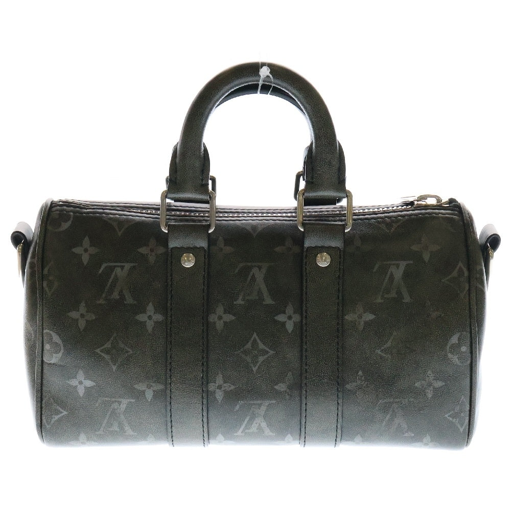LOUIS VUITTON(ルイヴィトン) モノグラム ブラッシュド キーポルバンドリエール25 グレー 2wayバッグ ミニボストンバッグ ショルダーバッグ RFID M11595
