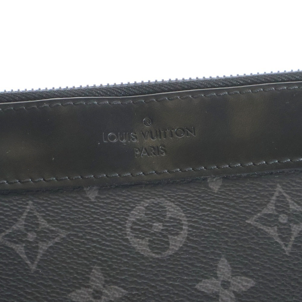 LOUIS VUITTON(ルイヴィトン) モノグラムエクリプス ポシェットディスカバリー レザークラッチバッグ グレー M62291