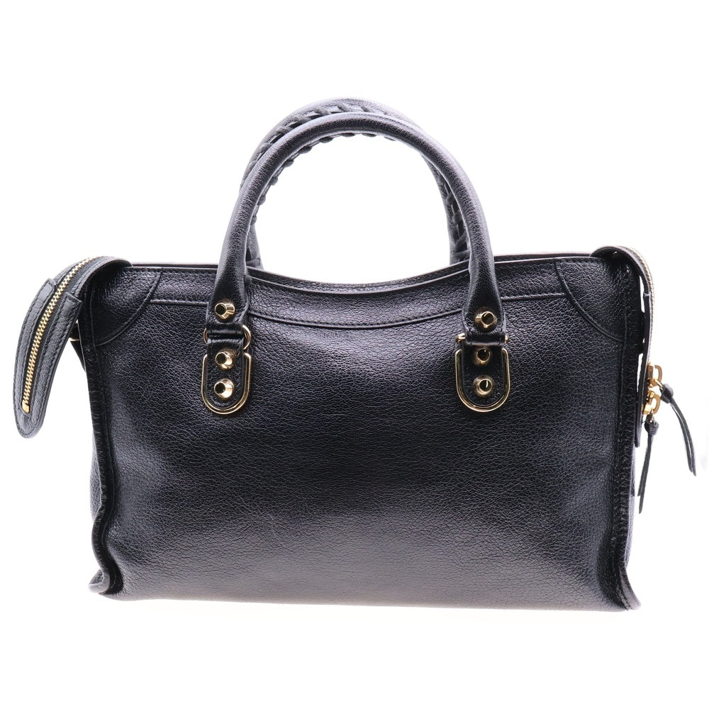 BALENCIAGA(バレンシアガ) クラシック シティ ハンドバッグ ブラック ゴールド金具 レザー