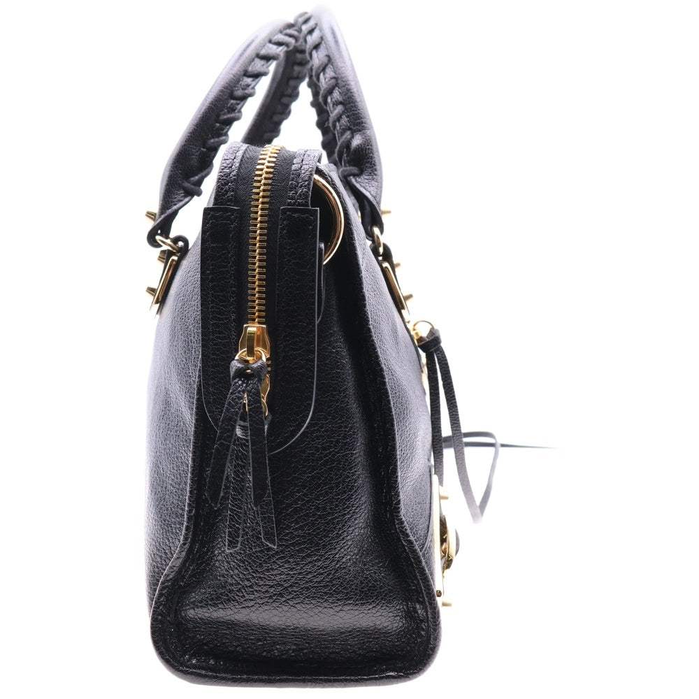 BALENCIAGA(バレンシアガ) クラシック シティ ハンドバッグ ブラック ゴールド金具 レザー