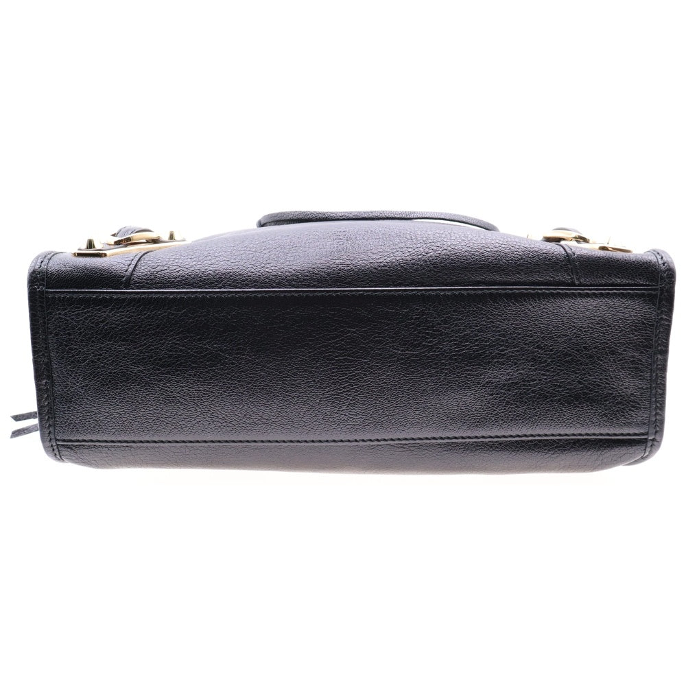 BALENCIAGA(バレンシアガ) クラシック シティ ハンドバッグ ブラック ゴールド金具 レザー
