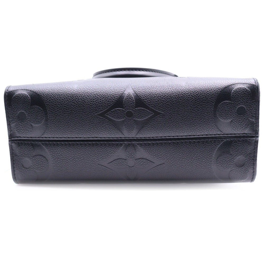 LOUIS VUITTON(ルイヴィトン) モノグラム・アンプラント オンザゴーPM ノワール ブラック レザー 2WAY ハンドバッグ ショルダーバッグ M45653
