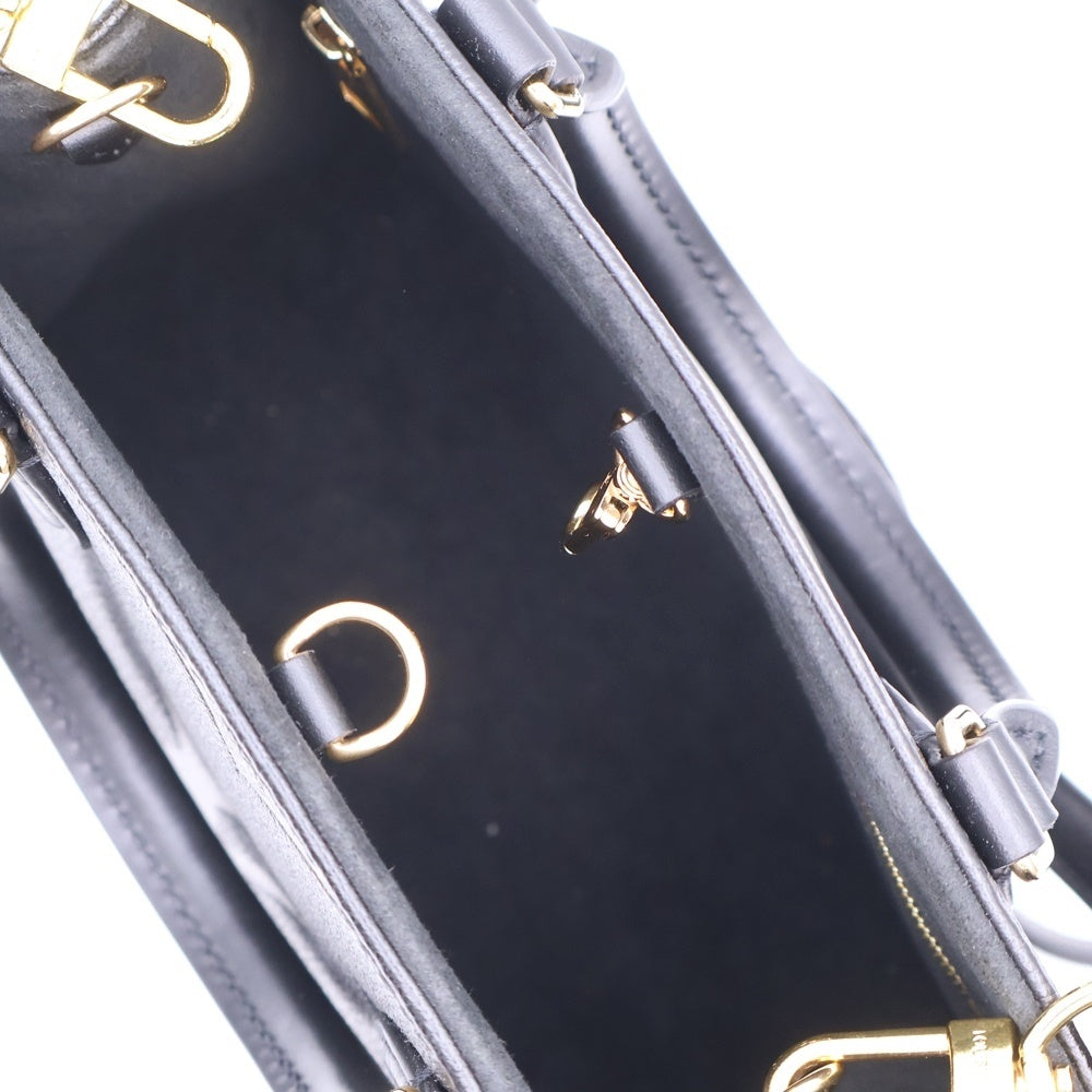 LOUIS VUITTON(ルイヴィトン) モノグラム・アンプラント オンザゴーPM ノワール ブラック レザー 2WAY ハンドバッグ ショルダーバッグ M45653
