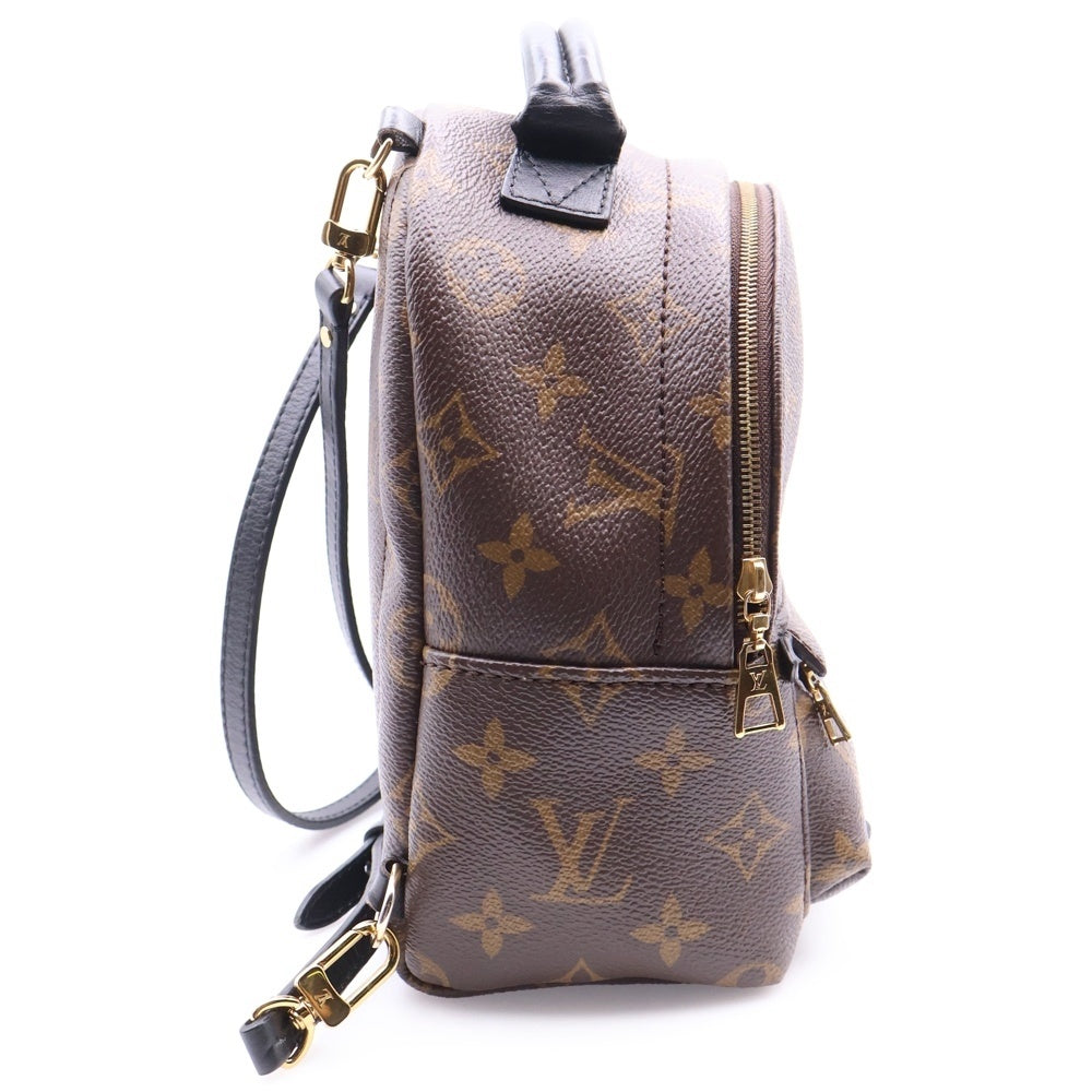 LOUIS VUITTON(ルイヴィトン) モノグラム パームスプリングスMINI バックパック リュック ブラウン PVCレザー M44873