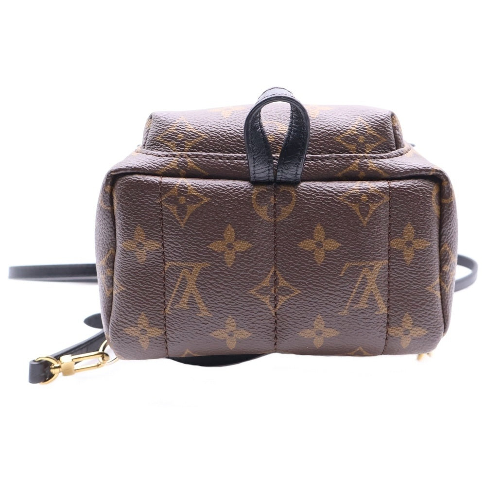 LOUIS VUITTON(ルイヴィトン) モノグラム パームスプリングスMINI バックパック リュック ブラウン PVCレザー M44873