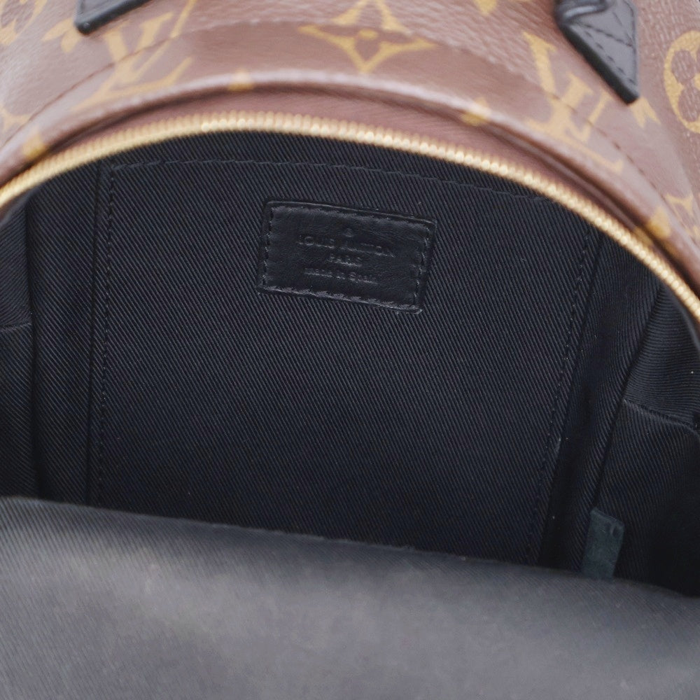 LOUIS VUITTON(ルイヴィトン) モノグラム パームスプリングスMINI バックパック リュック ブラウン PVCレザー M44873