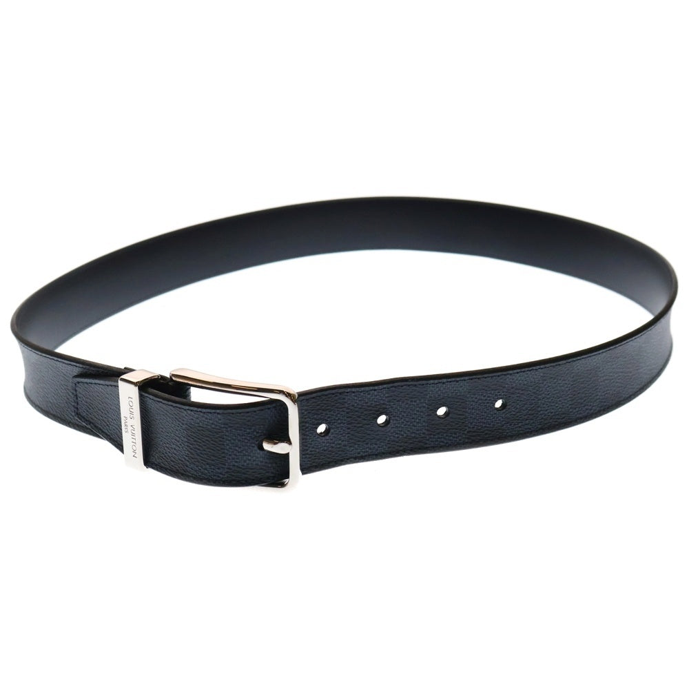 LOUIS VUITTON(ルイヴィトン) ダミエコバルト サンチュール ポンヌフ ベルト シルバー金具 M6067