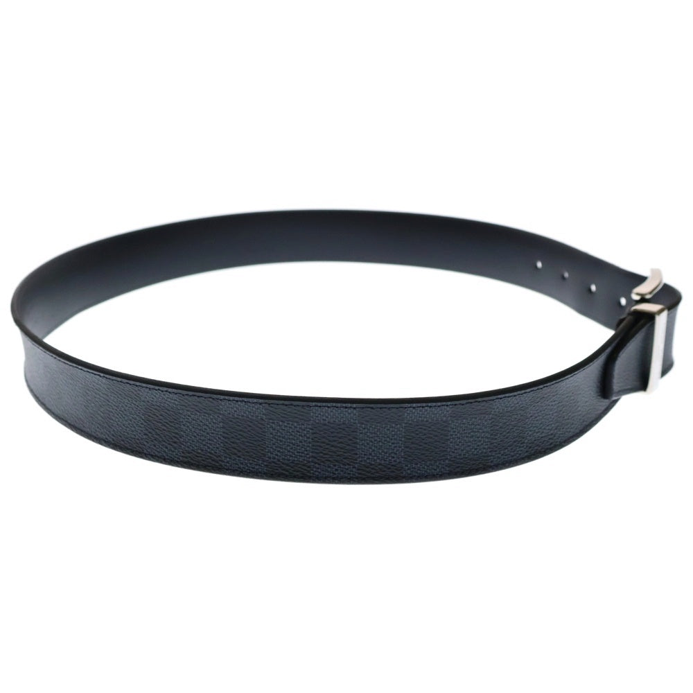 LOUIS VUITTON(ルイヴィトン) ダミエコバルト サンチュール ポンヌフ ベルト シルバー金具 M6067