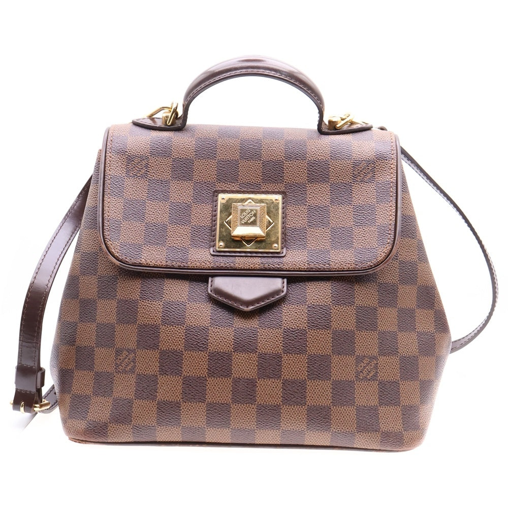 LOUIS VUITTON(ルイヴィトン) ダミエ ベルガモPM N41167 ブラウン PVC ショルダーバッグ