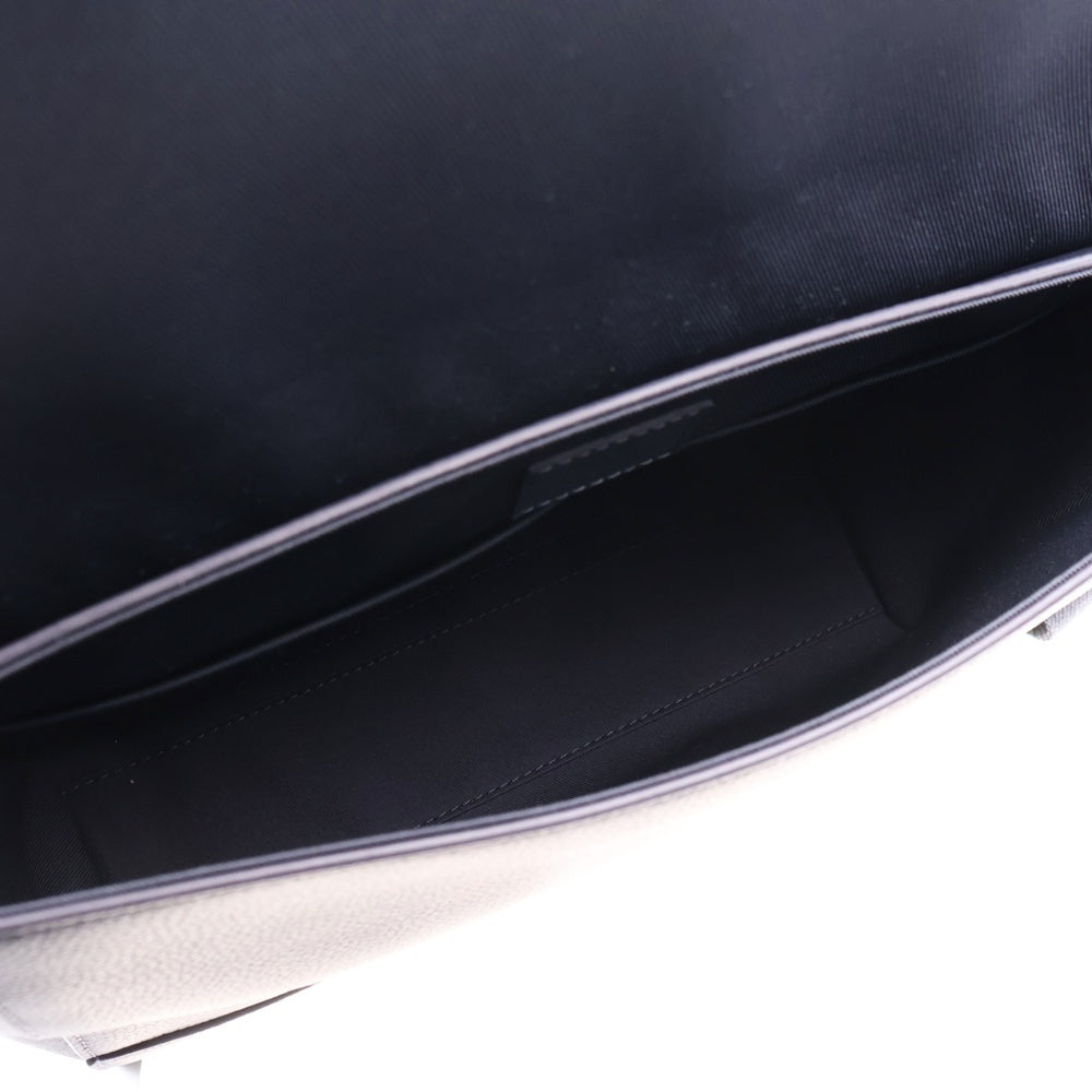 LOUIS VUITTON(ルイヴィトン) アエログラム テイクオフ メッセンジャー M57080 ブラック レザー ショルダーバッグ