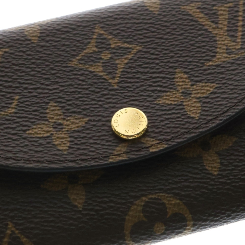 LOUIS VUITTON(ルイヴィトン) モノグラム ポルトモネ・ロザリ ローズバレリーヌ ブラウン PVC コンパクトウォレット 財布 ICタイプ M62361