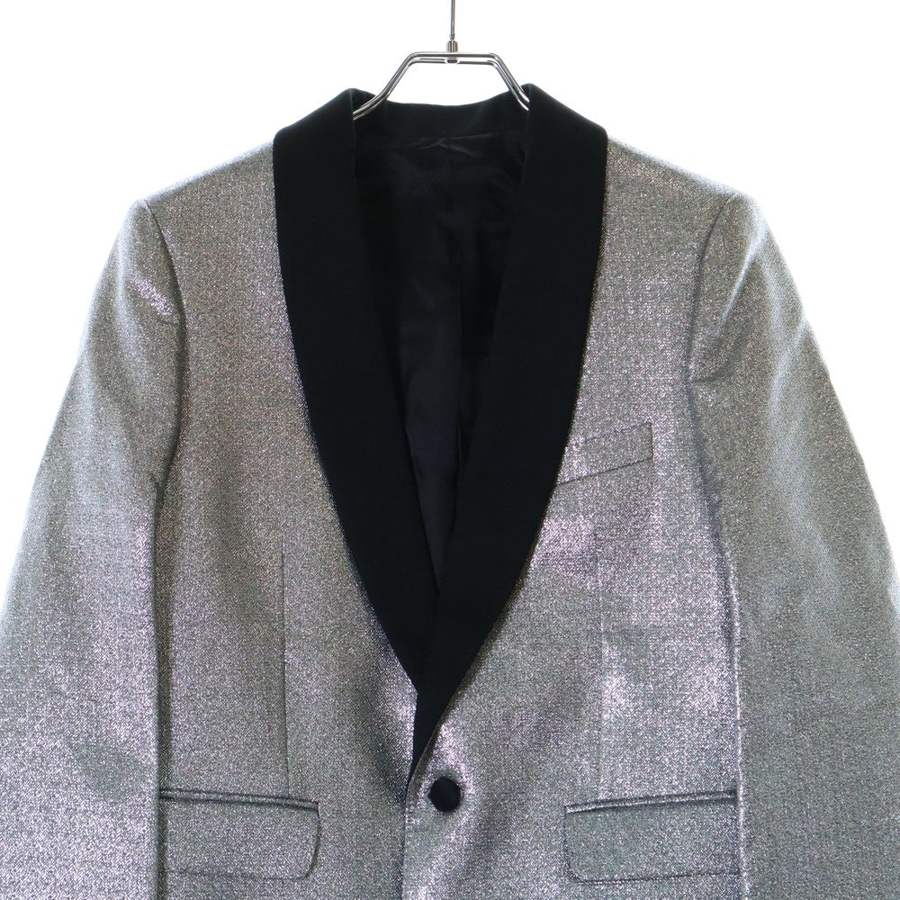 CELINE(セリーヌ) ショールカラータキシードジャケット シルバー 2V164016D