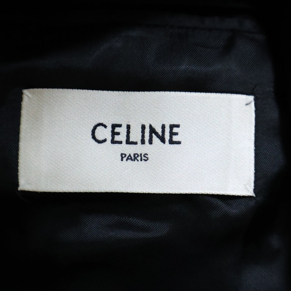CELINE(セリーヌ) ショールカラータキシードジャケット シルバー 2V164016D