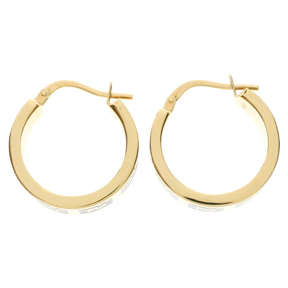 FENDI(フェンディ) フォーエバー ピアス イヤーアクセサリー ゴールド×ブラック 8AH637