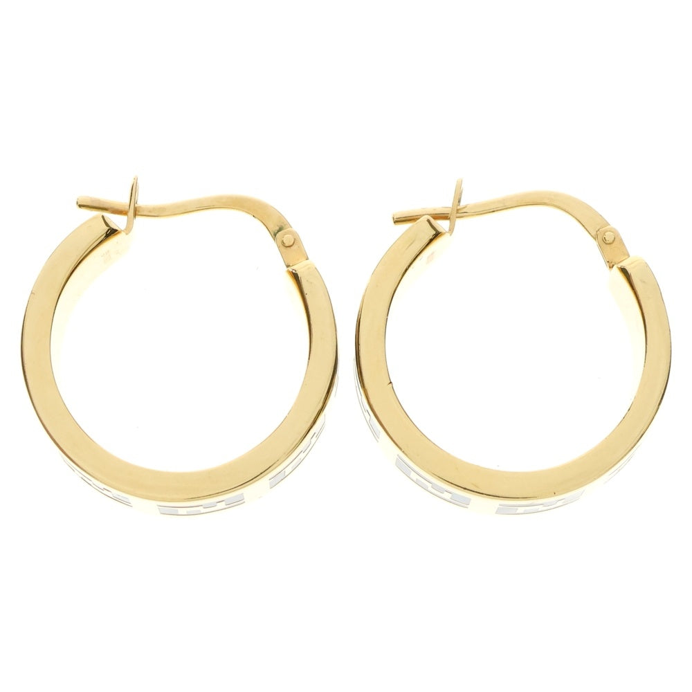 FENDI(フェンディ) フォーエバー ピアス イヤーアクセサリー ゴールド×ブラック 8AH637