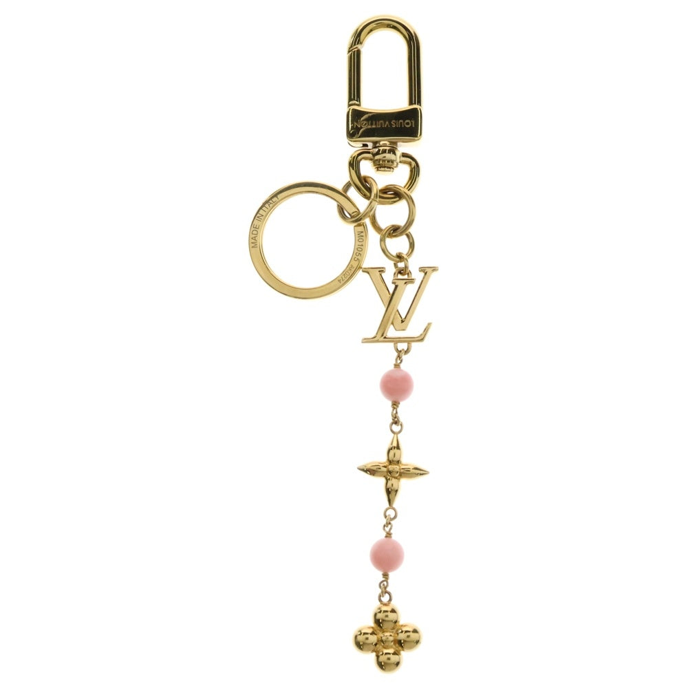 LOUIS VUITTON(ルイヴィトン) マイLVパール キーホルダー バッグチャーム キーリング ゴールド金具 M01055