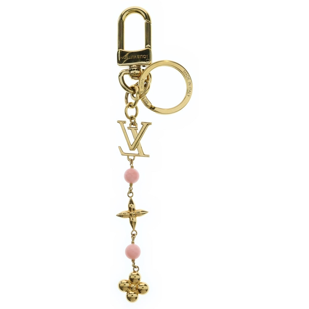 LOUIS VUITTON(ルイヴィトン) マイLVパール キーホルダー バッグチャーム キーリング ゴールド金具 M01055