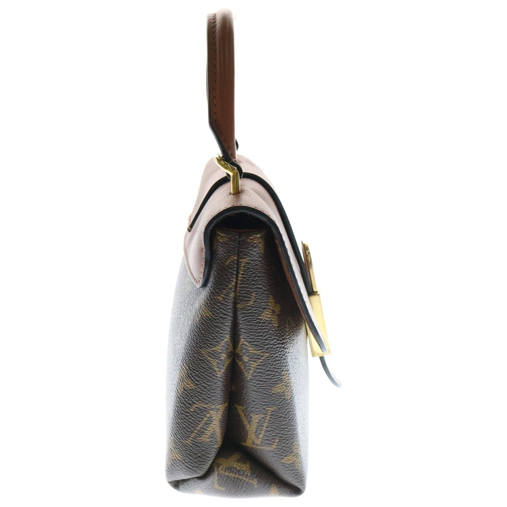 LOUIS VUITTON(ルイヴィトン) LVロッキーBB 2wayハンドバッグ ショルダーバッグ ミニバッグ ブラウン ゴールド金具 レザー×PVC M44654