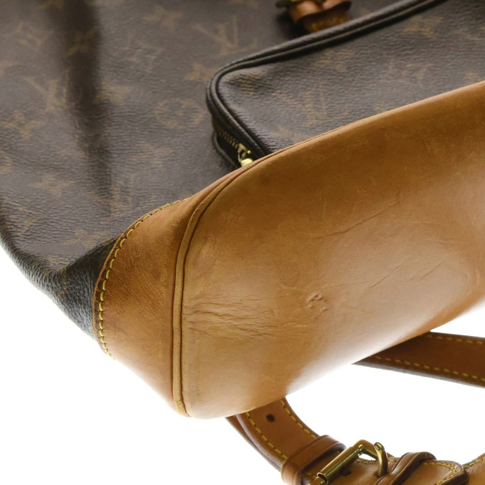 LOUIS VUITTON(ルイヴィトン) モノグラム モンスリMM ブラウン PVC リュック バックパック M51136