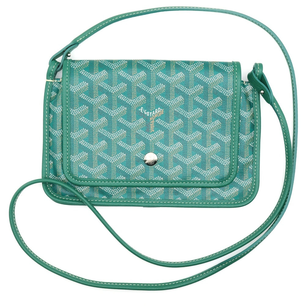 GOYARD(ゴヤール) プリュメ ショルダーバッグ ショルダーポシェット ミニバッグ レザー グリーン