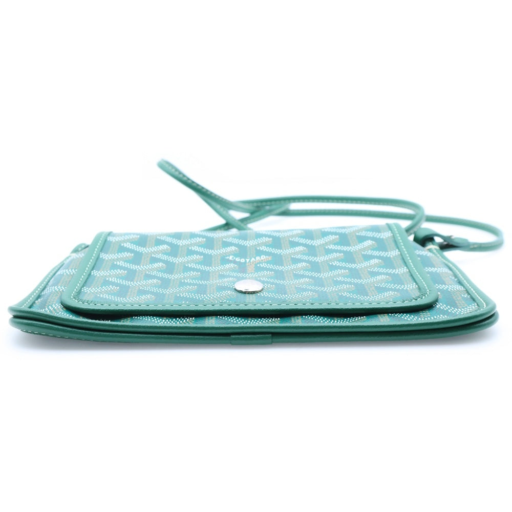 GOYARD(ゴヤール) プリュメ ショルダーバッグ ショルダーポシェット ミニバッグ レザー グリーン