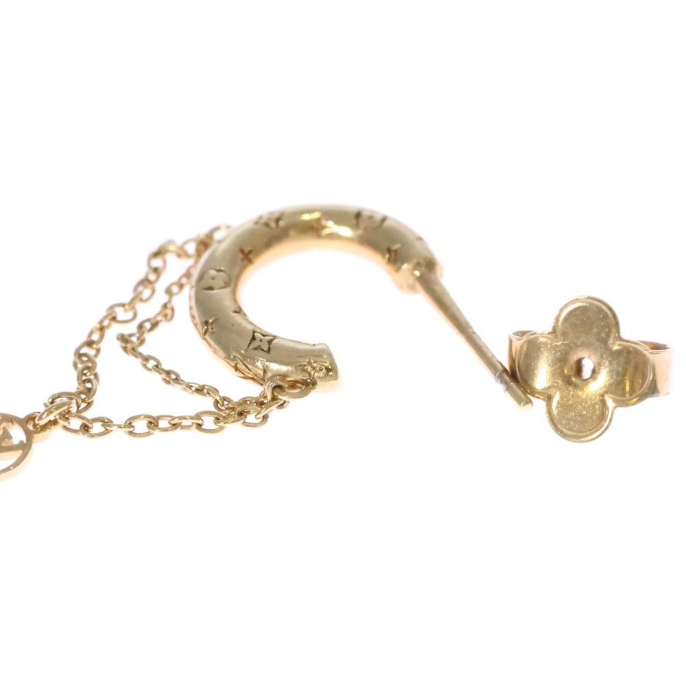 LOUIS VUITTON(ルイヴィトン) ブックルドレイユ ミニフープ ノグラム ピアス セット イヤーアクセサリー ゴールド M00572