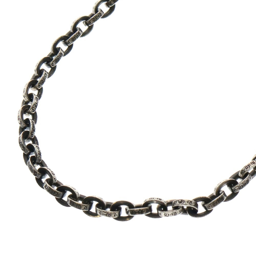 CHROME HEARTS(クロムハーツ) PAPER CHAIN CROSS 20 ペーパーチェーンクロスネックレス 20inch シルバー