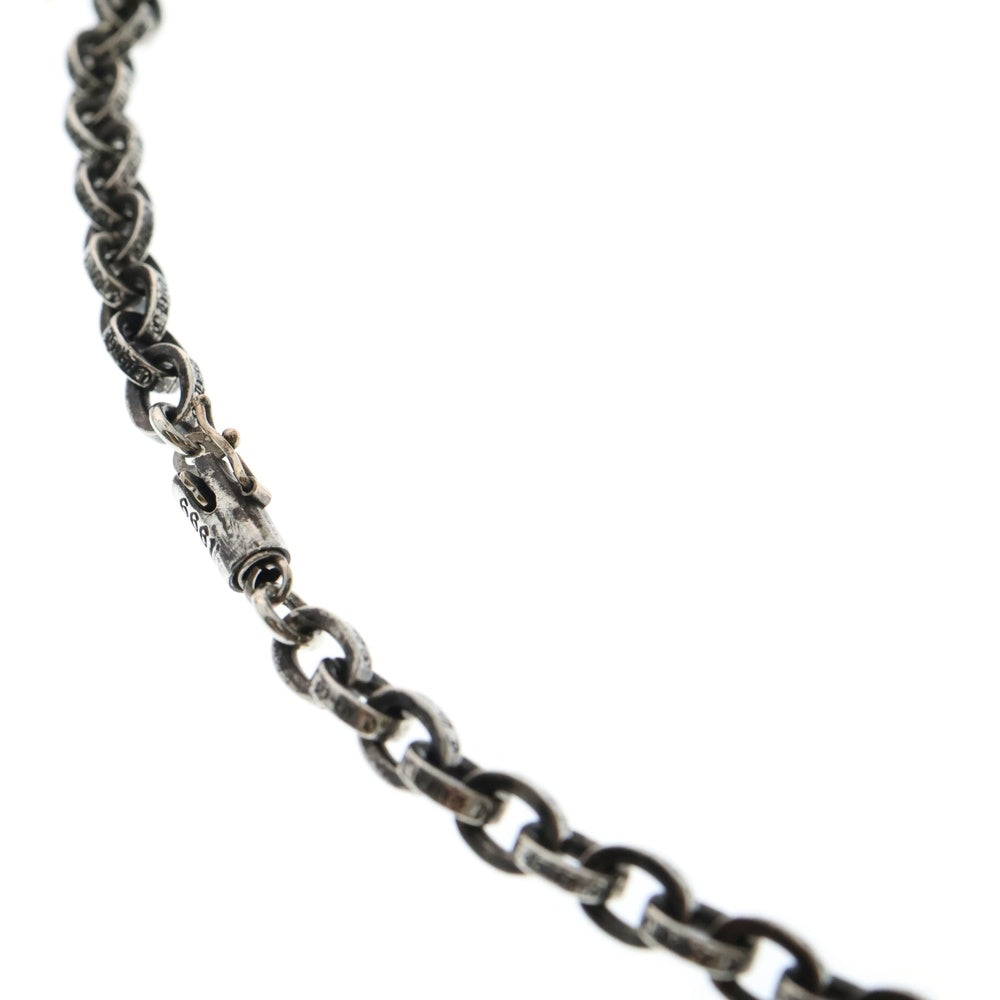 CHROME HEARTS(クロムハーツ) PAPER CHAIN CROSS 20 ペーパーチェーンクロスネックレス 20inch シルバー