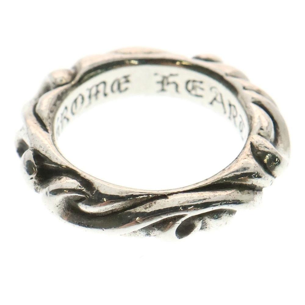CHROME HEARTS(クロムハーツ) SCRL BAND スクロールバンド リング シルバー BCA351