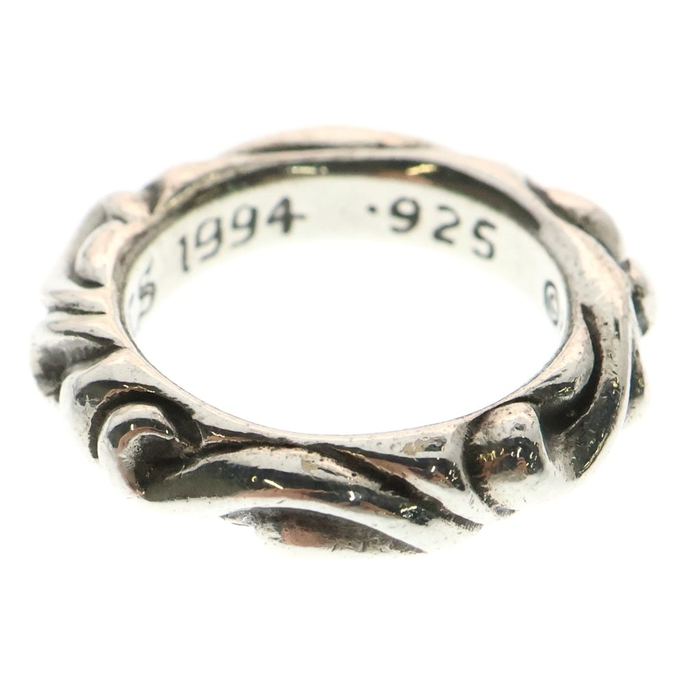 CHROME HEARTS(クロムハーツ) SCRL BAND スクロールバンド リング シルバー BCA351