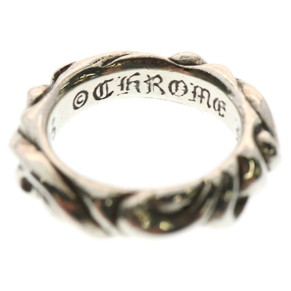CHROME HEARTS(クロムハーツ) SCRL BAND スクロールバンド リング シルバー BCA351