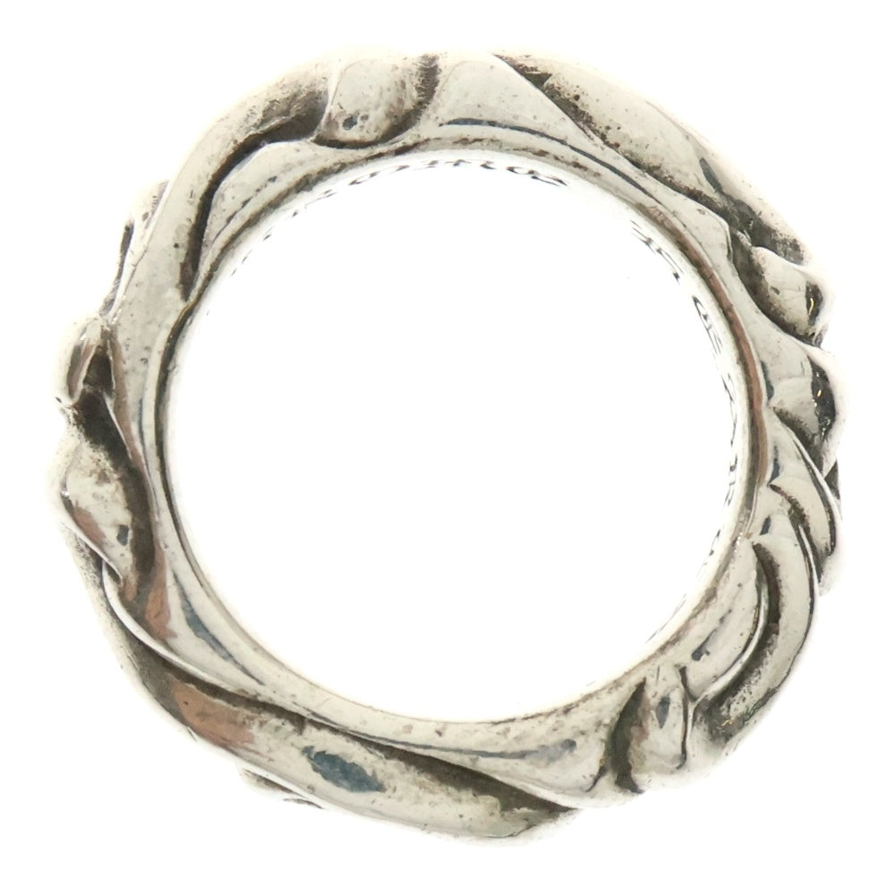 CHROME HEARTS(クロムハーツ) SCRL BAND スクロールバンド リング シルバー BCA351