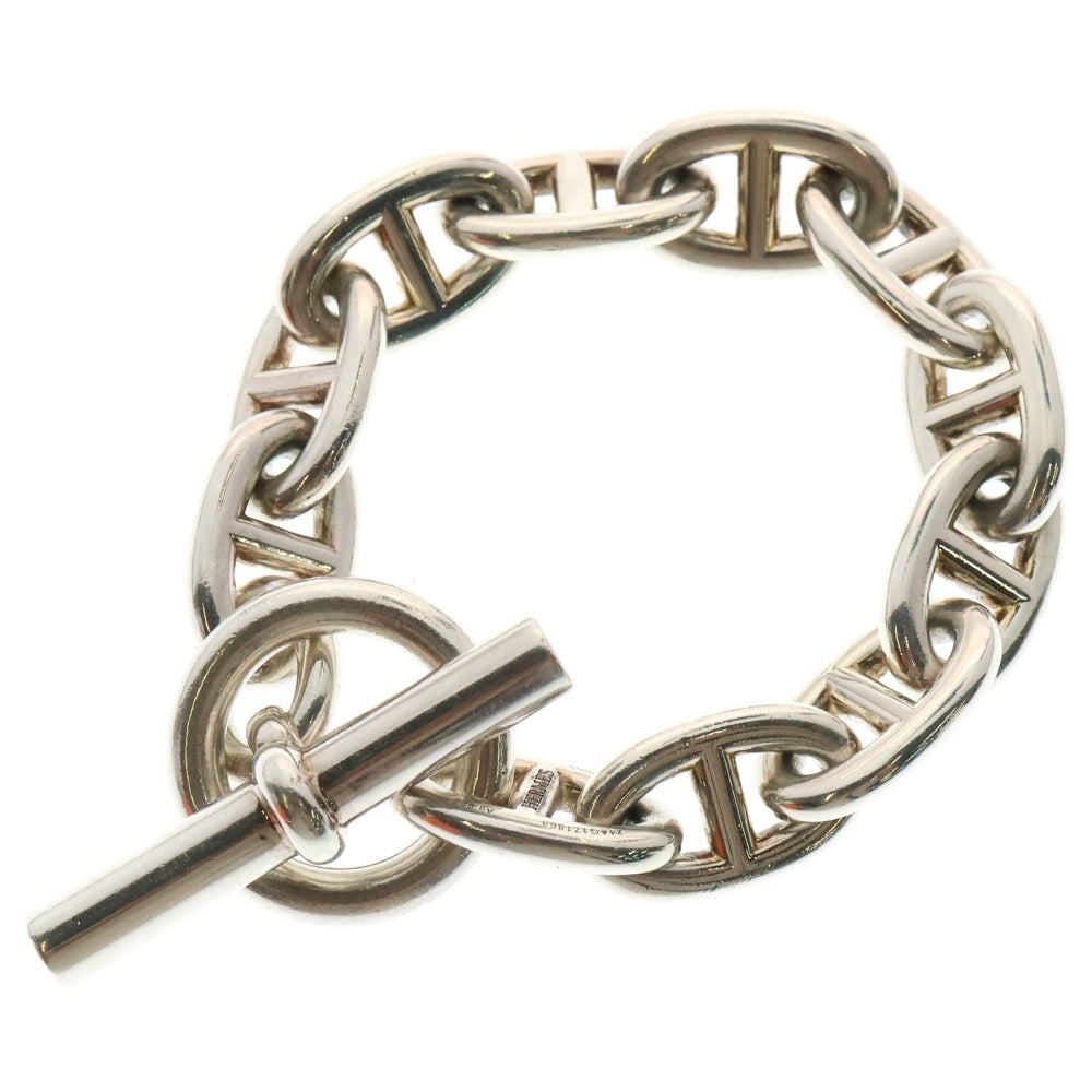 HERMES(エルメス) Chaine d'Ancre TGM シェーヌダンクル ブレスレット 11コマ Ag925 SV シルバー