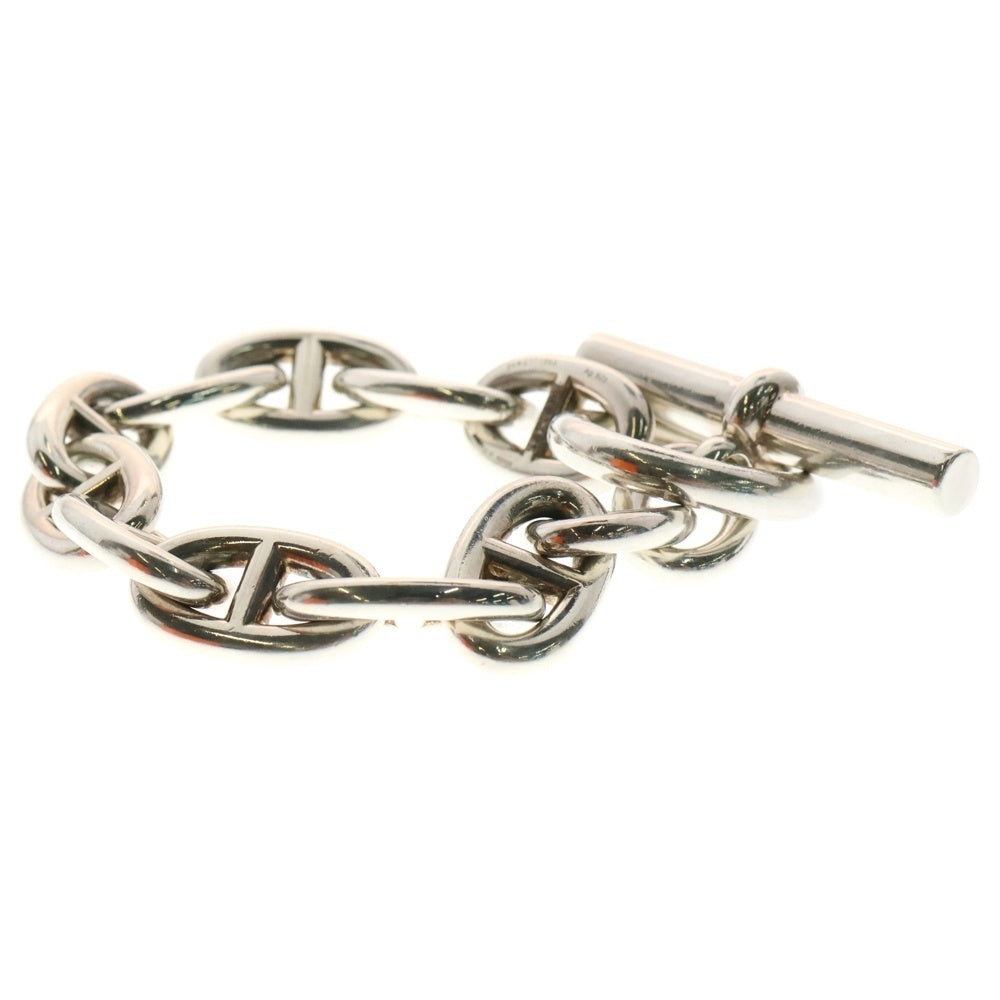 HERMES(エルメス) Chaine d'Ancre TGM シェーヌダンクル ブレスレット 11コマ Ag925 SV シルバー