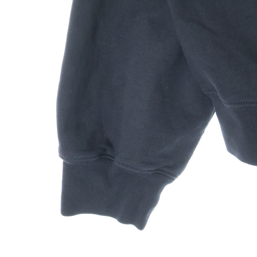 BALENCIAGA(バレンシアガ) 23AW ミラーロゴ プリント オーバーサイズ プルオーバー パーカーフーディー ブラック 727163