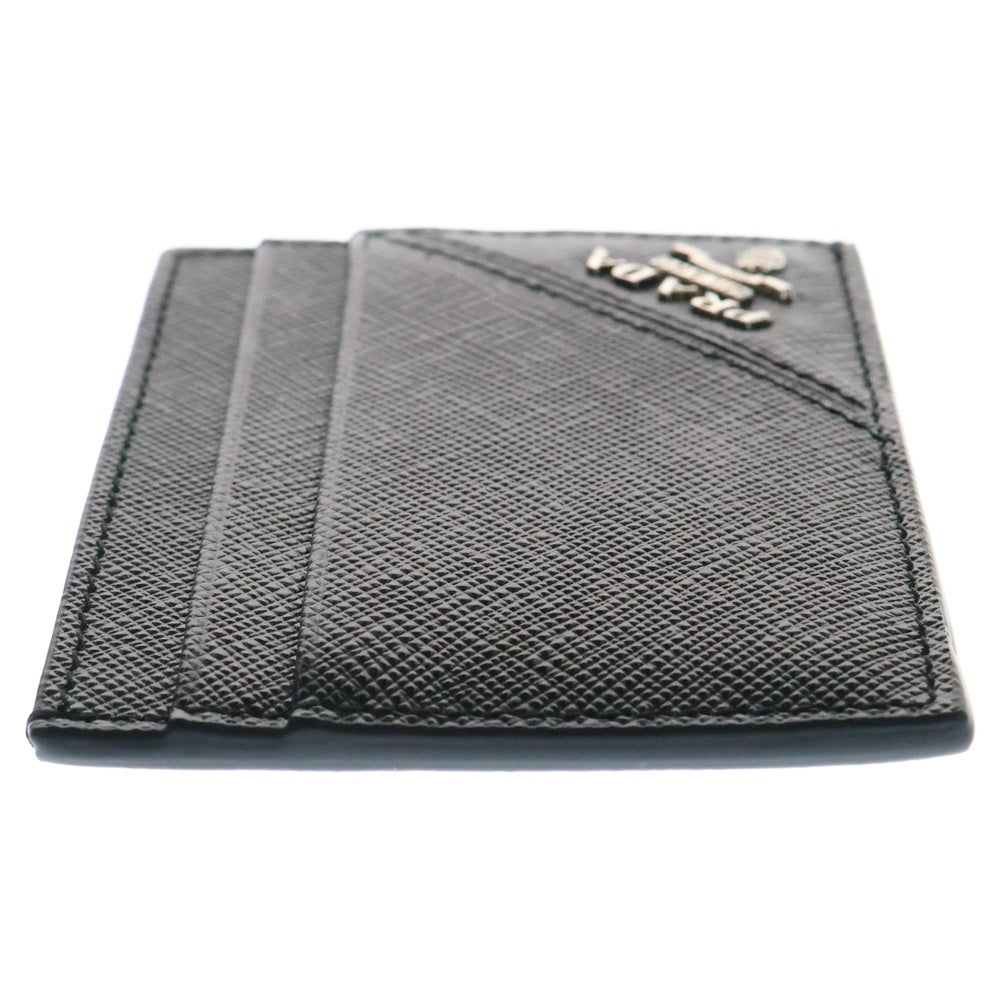 PRADA(プラダ) サフィアーノ カードケース ブラック レザー 2MC047